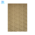 Interior wall decoration Wall decorative board  Scallops stripe GO-W082